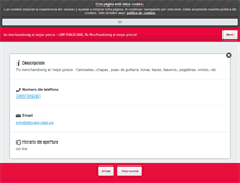 Tablet Screenshot of ldrpublicidad.es